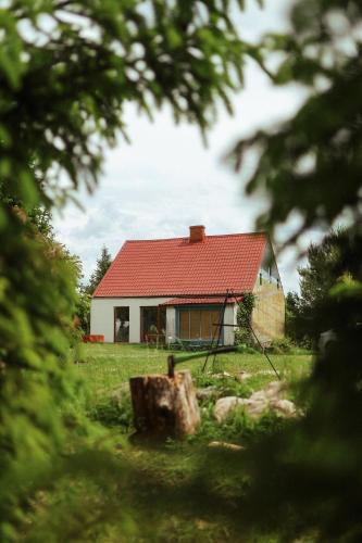 Płachty - carbon neutral hotel in Liniewo