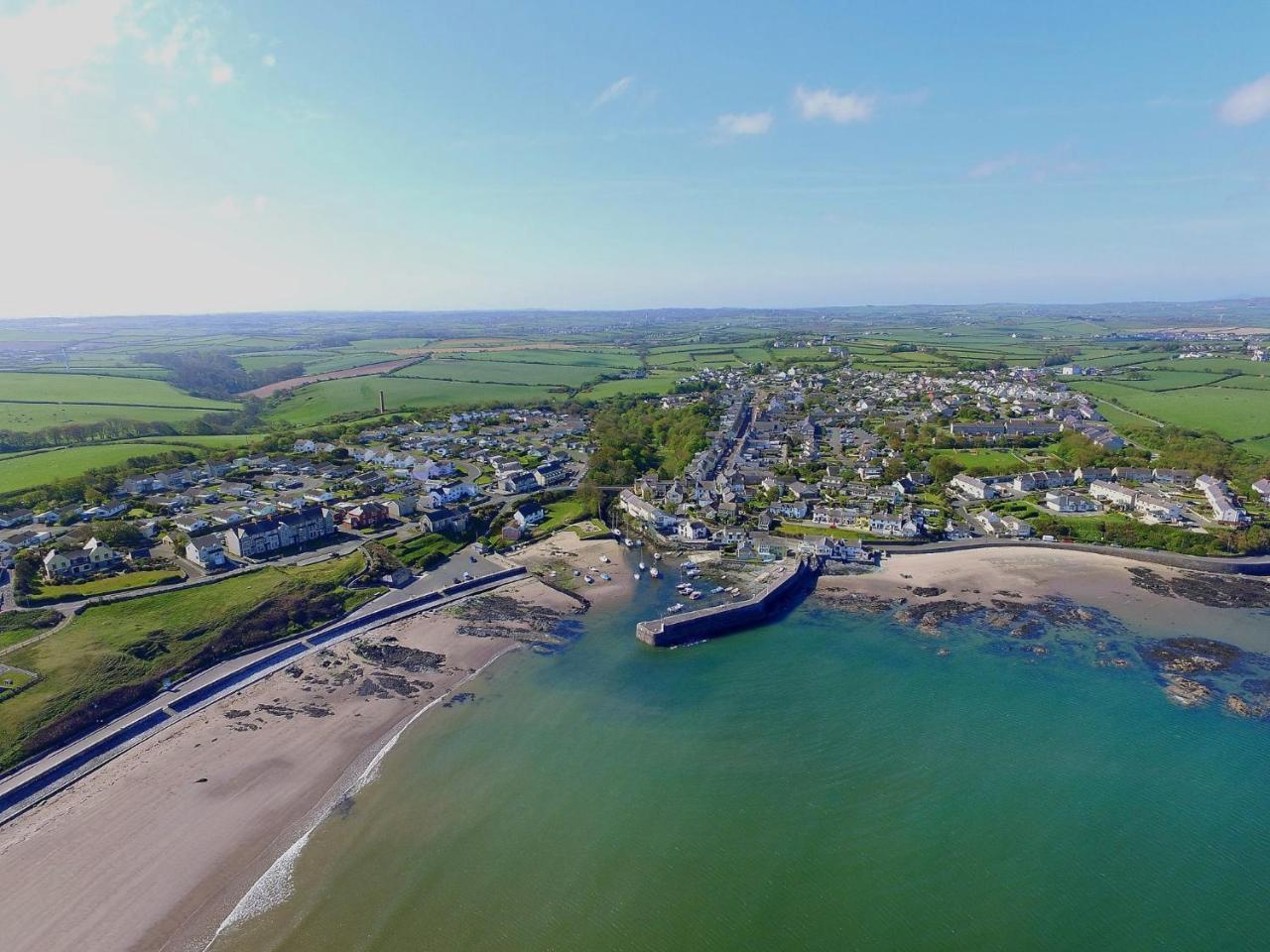 Quay Side in Cemaes Bay, United Kingdom