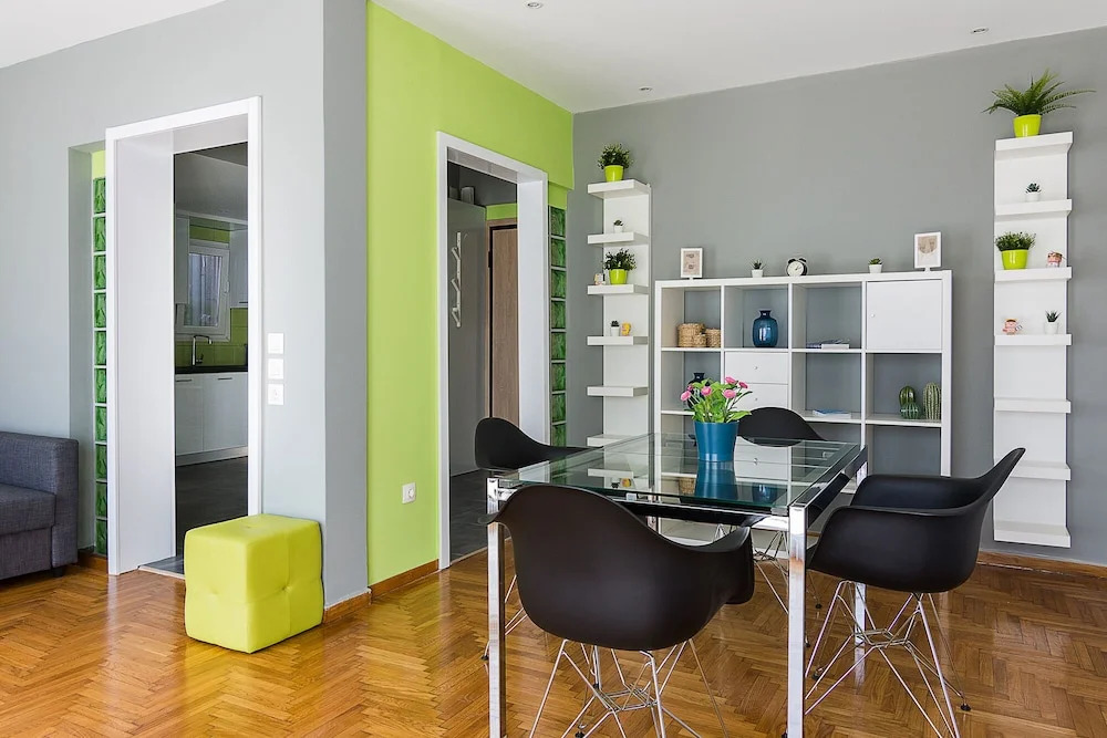 Sunlit 2BR Oasis in Metaxourghio 3min from metro — 4-Star Luxury Hotel in Athens, Greece