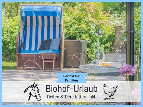 Bio Ferienhof Wichtelweide Ferienhaus Lee mit Sauna — carbon neutral stay, Fehmarn