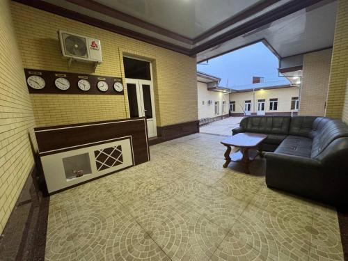 Inside Hotel in Samarkand, Uzbekistan