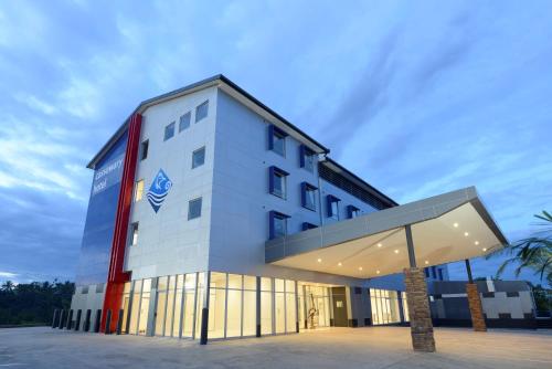 Cassowary Hotel in Kiunga, Papua New Guinea