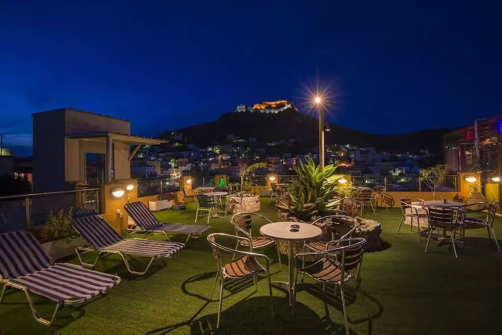 Elefteria in Leros, Greece