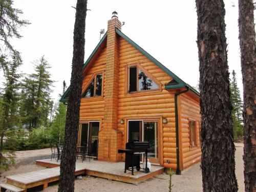 Les Chalets du Lac Serein — hotel in Alma