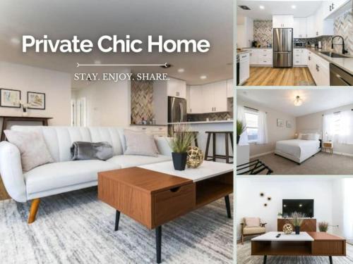 Private Chic 2 Bathroom 10 min to Downtown With Fast Wifi — 4-Star Luxury Hotel in Denver, United States