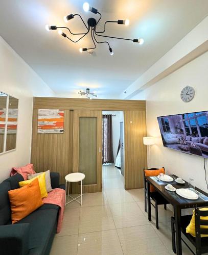 Cozy Luxe Stay 55 inch 4k Ultra TV and Amenity View — 4-Star Luxury Hotel in Manila, Philippines