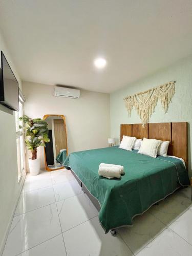 Departamento planta baja con alberca a 5 min de playa — 4-Star Luxury Hotel in Manzanillo, Mexico