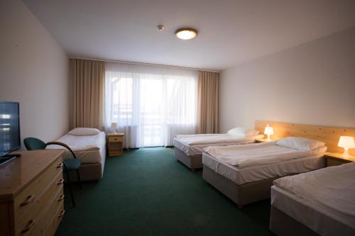 Amber Bay in Augustow, Poland