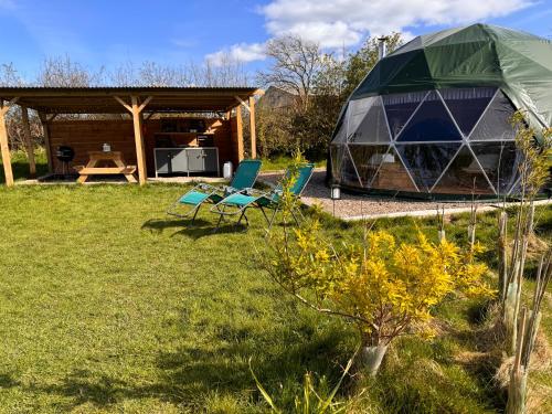 Geodesic Dome Glamping — Llanidloes