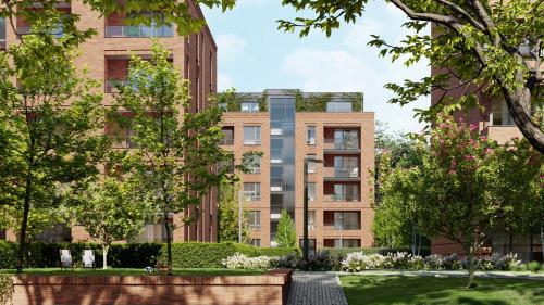 Green Estate Old Town Apartment private parking balcony — 4-Star Luxury Hotel in Gdansk, Poland