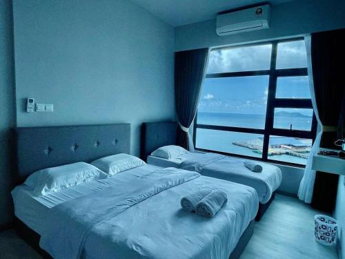 Nerv Homestay JQ T1 intermediate seaview — 4-Star Luxury Hotel in Kota Kinabalu, Malaysia
