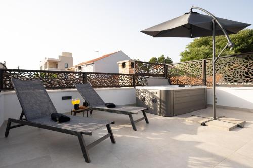 Lilliput 2in1 little houses in Sukosan, Croatia