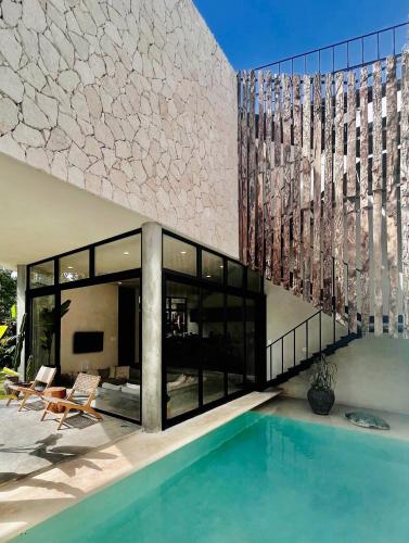 Round Luxury Villa Private Pool & Jungle rooftop 2B — 4-Star Luxury Hotel in Tulum, Mexico