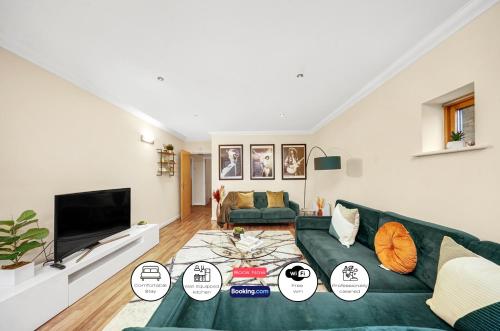 2 Bedroom Riverside Apartment Short Term Rental & Flexible Renting Canary Wharf — 4-Star Luxury Hotel in London, United Kingdom