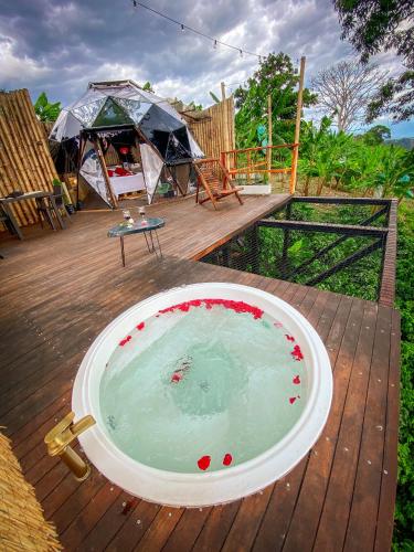 Happy Glamping Quindio Tipo Domo Traslucido — Calarca