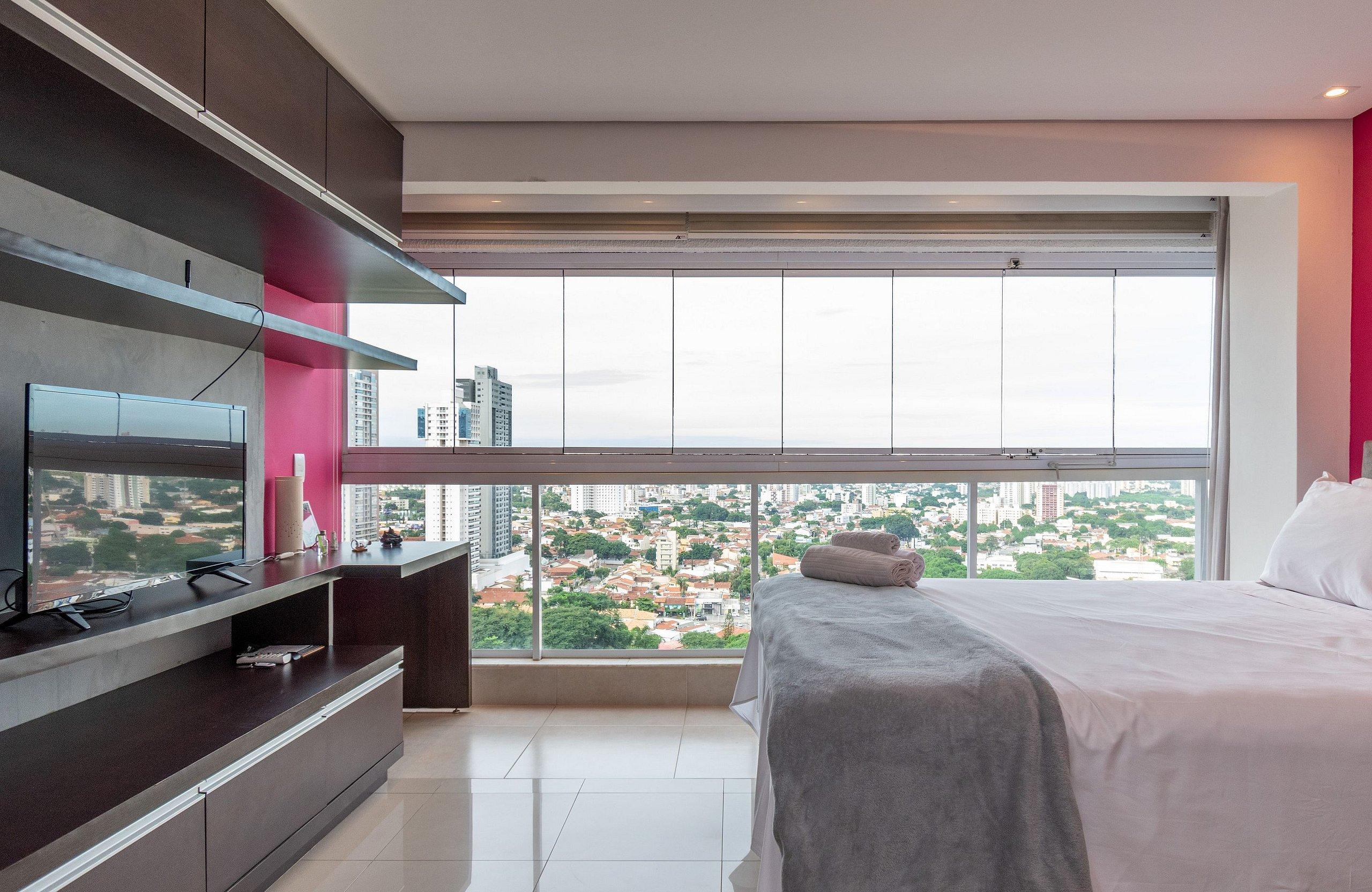 Flat lindo no 18 andar do Edifício The Expression Setor Bueno TH1804 - last minute hotel in Goiania