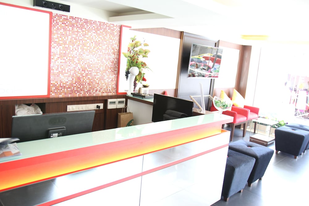 Lobby sitting area