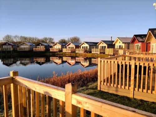 Low Lake Lodge Lakeside Part of the The Bay Filey Holiday Village with pool gym and direct beach access pub restaurant tennis and meadows walks