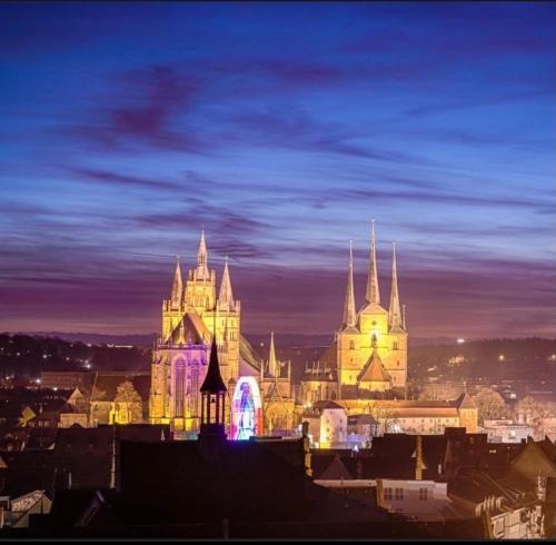 Markthof am Dom in Erfurt, Germany