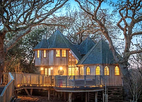 Shorefield Country Park in Milford On Sea, United Kingdom