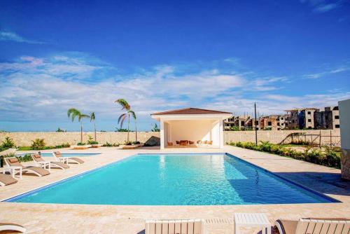 Beautiful Village 3 bedrooms Furnished Pool residencial Velero punta cana in Punta Cana, Dominican Republic