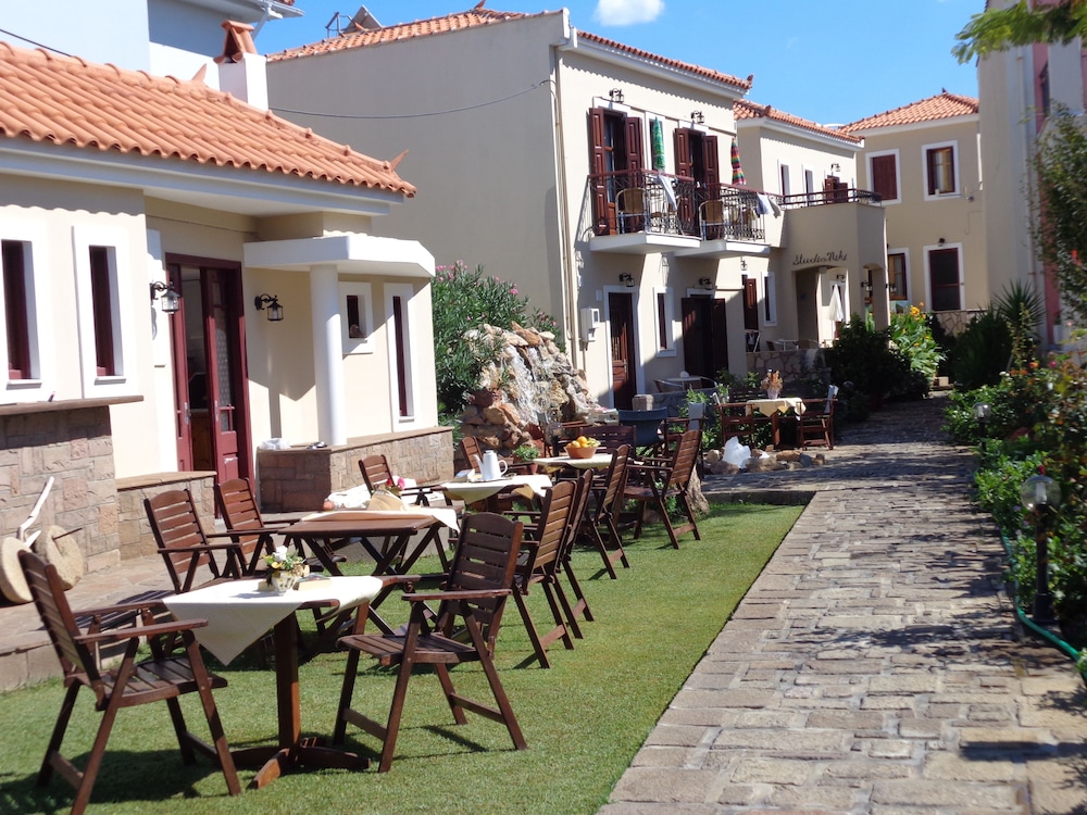 Niki Studios Sea Front in Petra, Greece