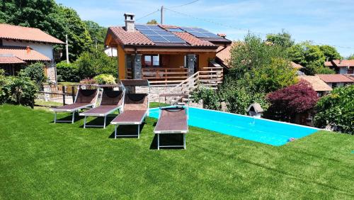 Bella Italia chalet — 4-Star Luxury Hotel in Massino Visconti, Italy