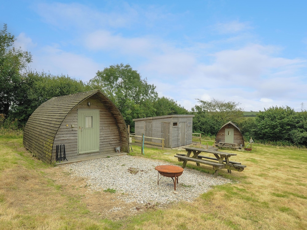 Pig Pen @ Penbugle Organic Farm in Liskeard, United Kingdom