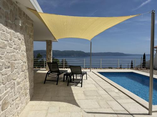 Angel Marie Villa in a calm location with sea view — 4-Star Luxury Hotel in Labin, Croatia
