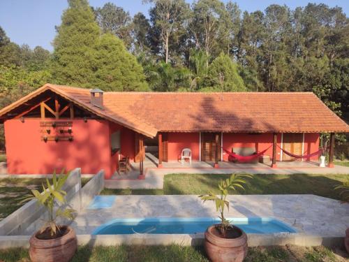 Exuberante chácara com lago Águas S Pedro in Sao Pedro, Brasil