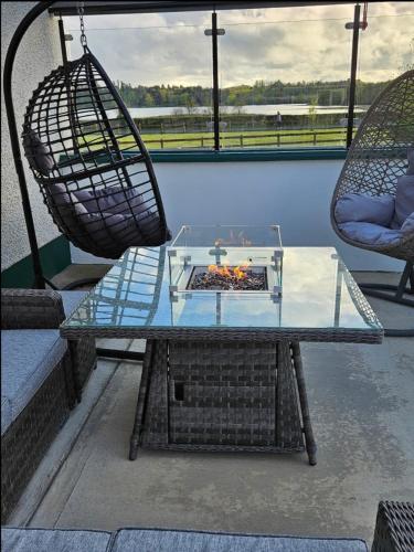 Donegal Town Revlin Shore and Bank Walk in Donegal, Republic of Ireland