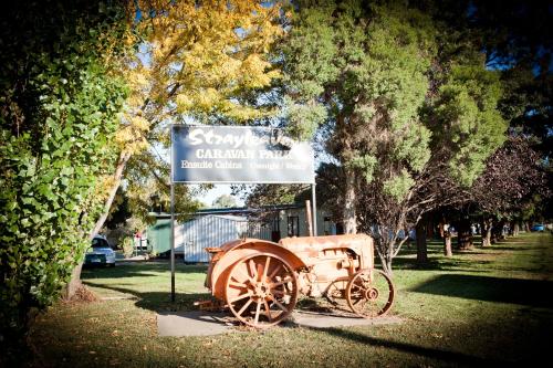 Strayleaves Caravan Park in Shepparton, Australia