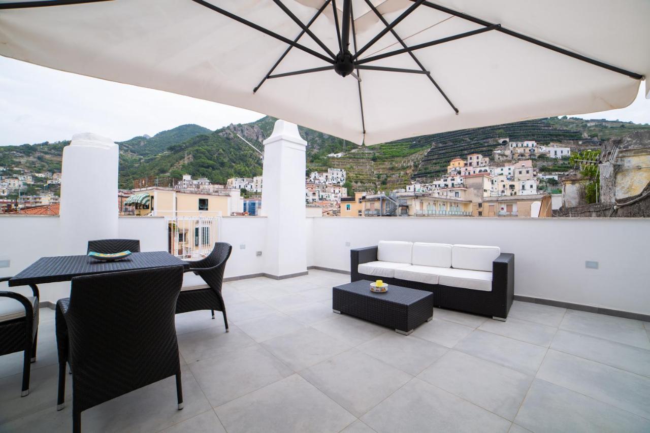 Reginna Lighthouse in Maiori, Italy