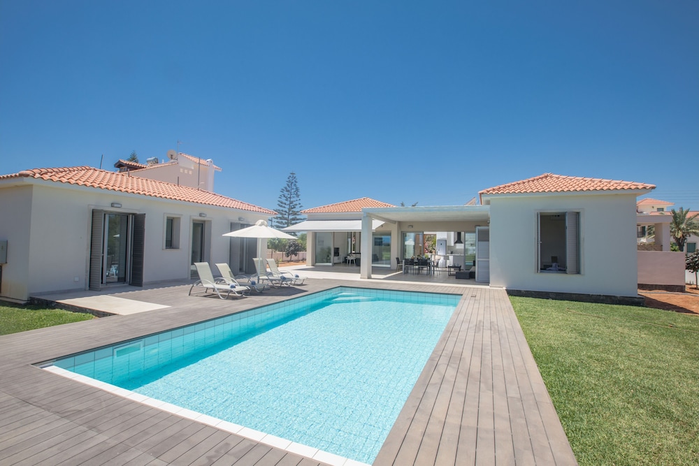 Protaras Holiday Villa Kg81 Private 3 Bedroom Villa With Pool