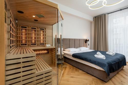 SPA bedrooms with Sauna&Bath and Free Parking — 4-Star Luxury Hotel in Krakow, Poland