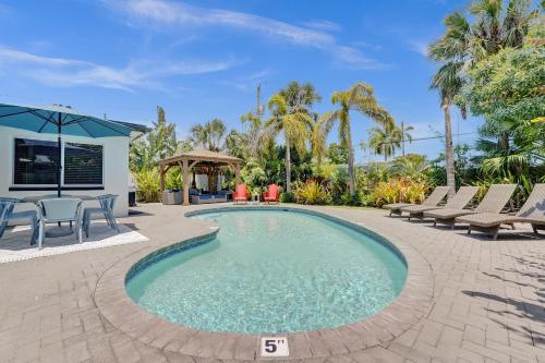 NEW Private Oasis with Heated Pool Minutes to Wilton Dr and the Beach in Fort Lauderdale, United States