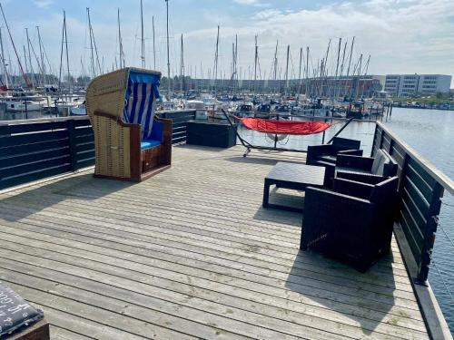 Hausboot Annis Mehrblick — Fehmarn