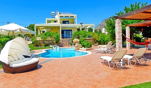 Villa Angelina — 4-Star Luxury Hotel in Lardos, Greece