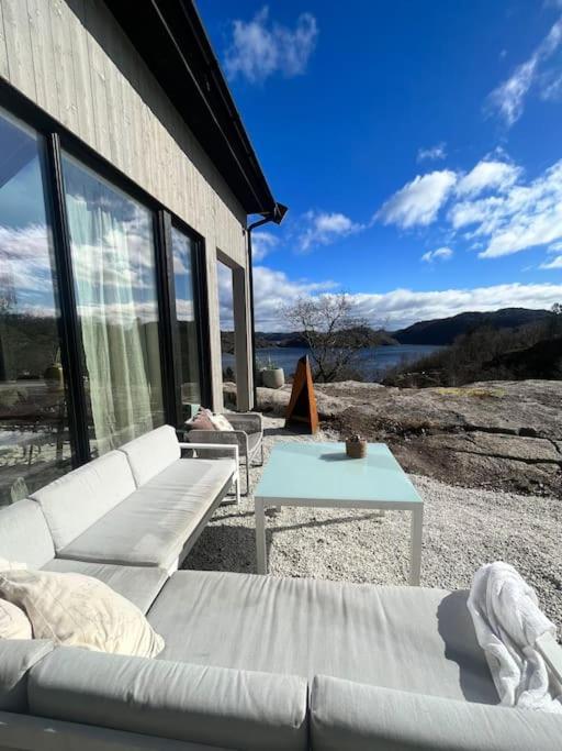 Unik hytte med fjordutsikt in Farsund, Norway