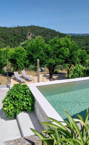 Stunning Hilltop Views Orchard Pool Serenity in Tomar, Portugal