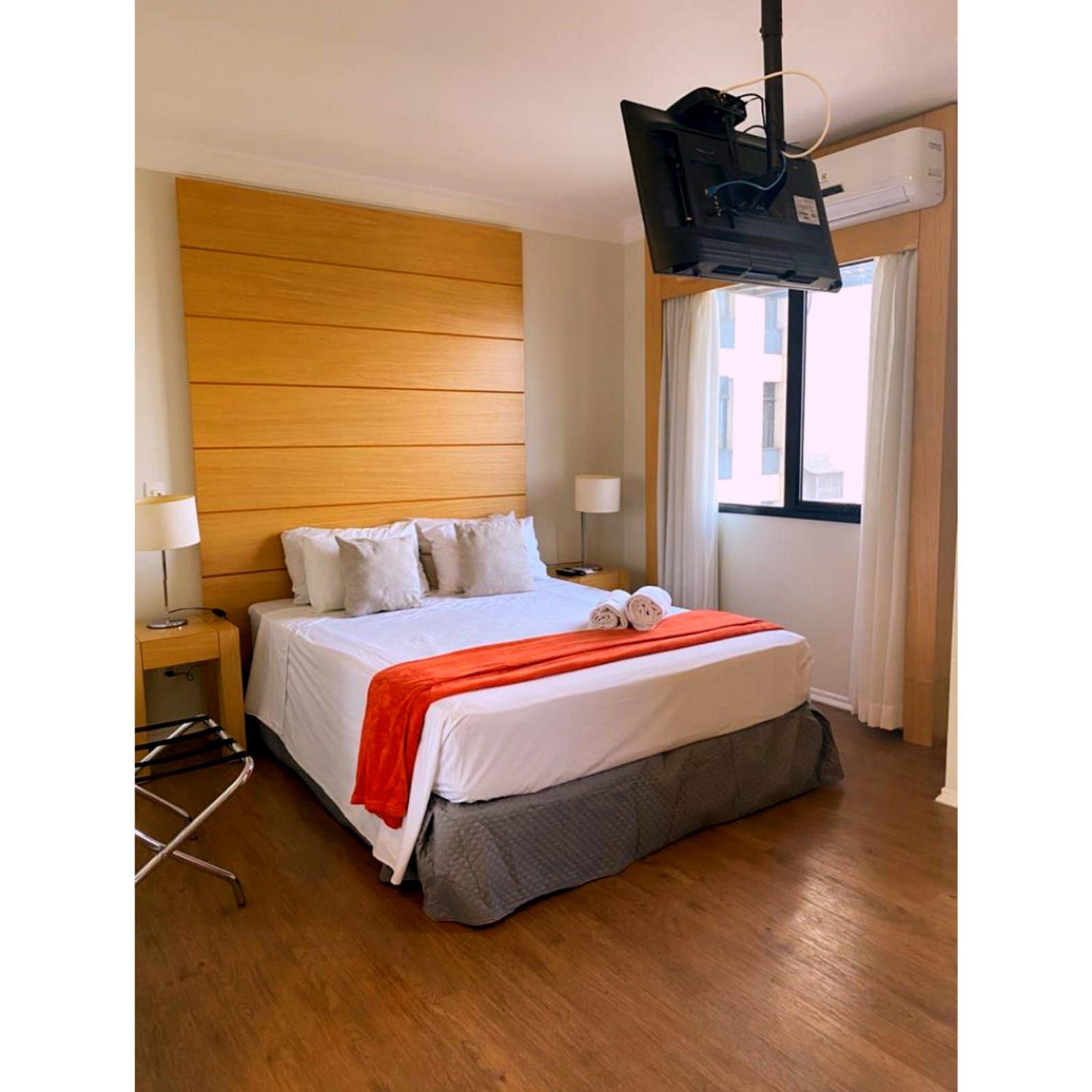 Flat de Luxo com vista para aeroporto de Congonhas H1812 — 4-Star Luxury Hotel in Sao Paulo, Brasil