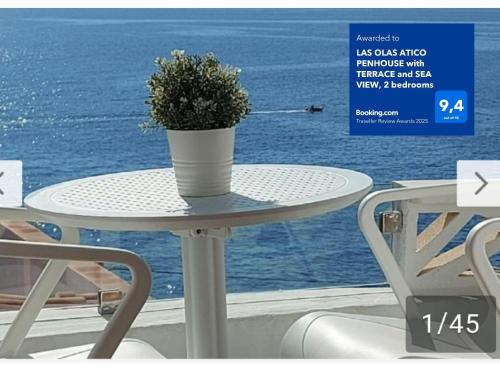 Las Olas Atico Penhouse With Terrace And Sea View 2 Bedrooms — Guimar