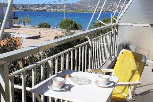 Apartment SEA VIEW in front of the beach of Agia Marina — 4-Star Luxury Hotel in Limin Mesoyaias, Greece