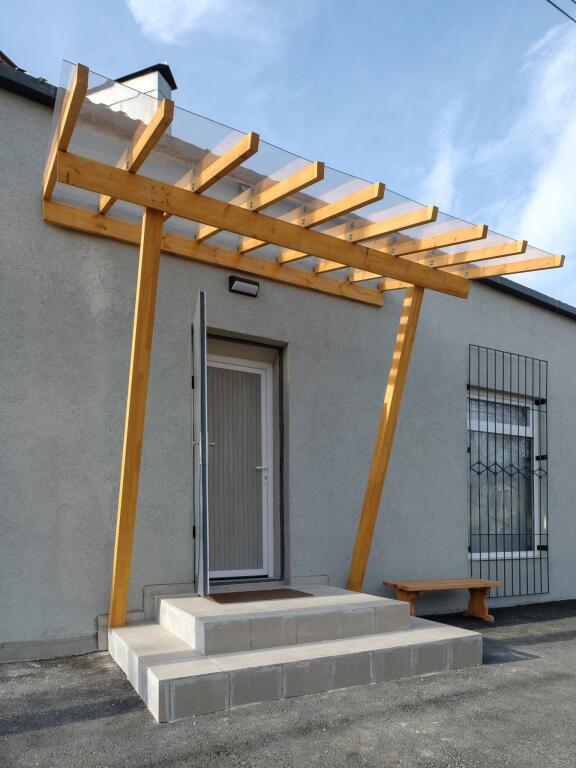 Cottages on Chestnut Street in Pyatigorsk, Russia