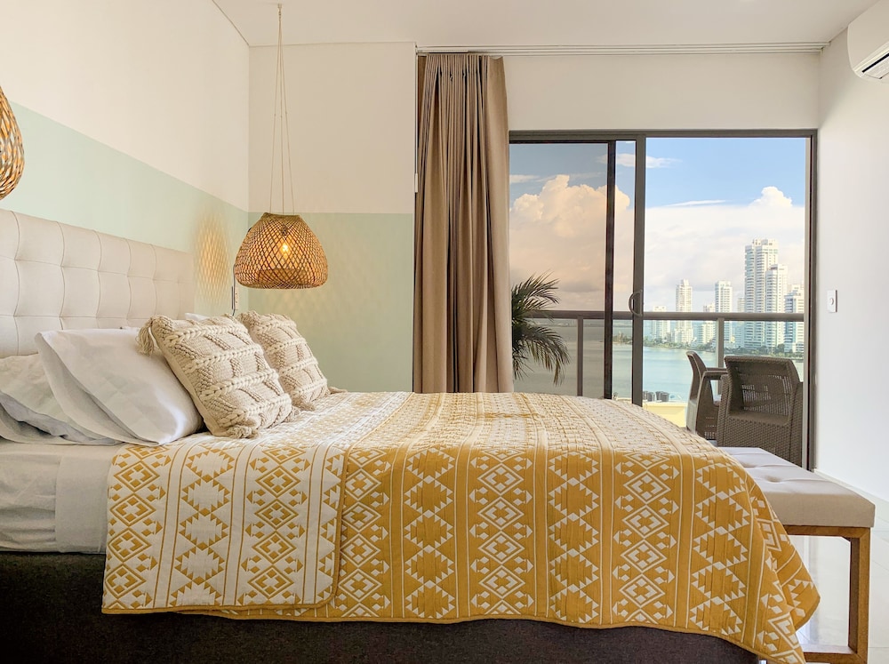 Home Beach at Infinitum Building — 4-Star Luxury Hotel in Cartagena, Colombia