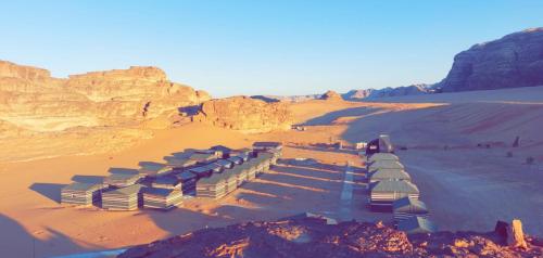 Blueskyrum. in Wadi Rum, Jordan