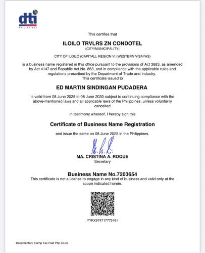 Iloilo Travellers Zen Zone in Iloilo, Philippines