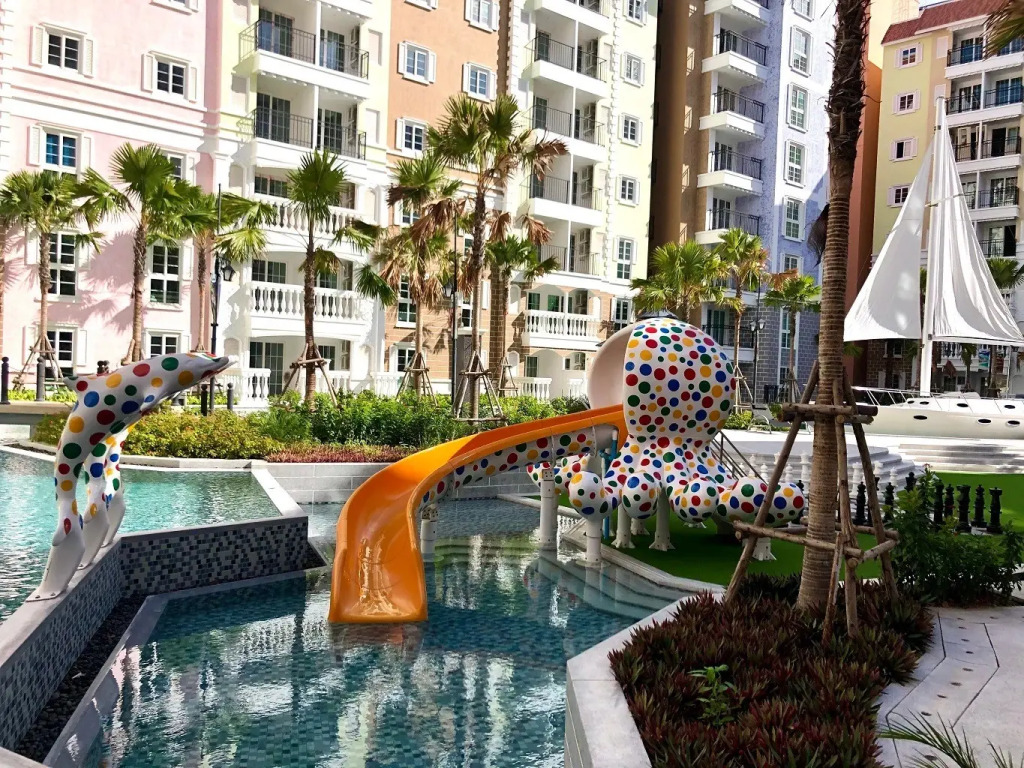 Seven Seas Cote d'Azur D306 1 bedroom Cozy apartments in a premium Condo near the sea — 4-Star Luxury Hotel in Pattaya, Thailand
