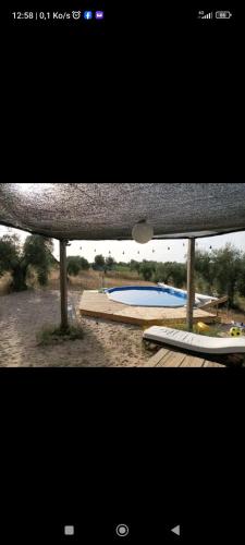 Tienda acogedora con piscina Amantes de la naturaleza 1 — hotel in Almonte