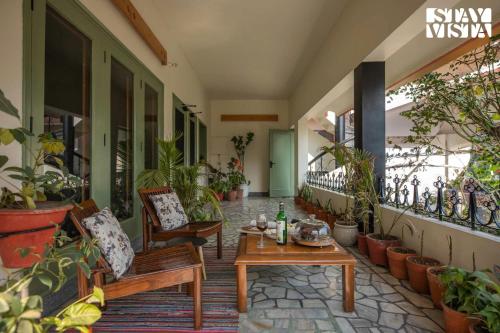 StayVista's Fiddle Leaf Home Elegant Interiors Spacious Lawn & Inviting Balcony — 4-Star Luxury Hotel in Amritsar, India